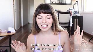 现场#3 视频: I've grown to appreciate having semen on my visage...