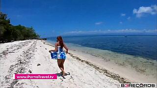 现场#3 视频: A couple’s adventurous beach sex experience with...
